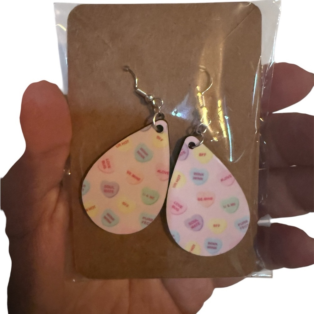 Pastel Teardrop Earrings